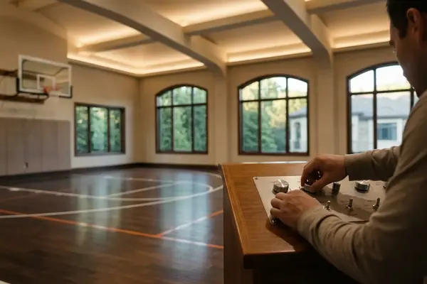 Designing the Ultimate Indoor Basketball Court for Luxury Estates